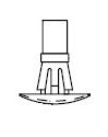 40 Series: Support Post x .213 Chassis Hole(.04-.062 Chassis)